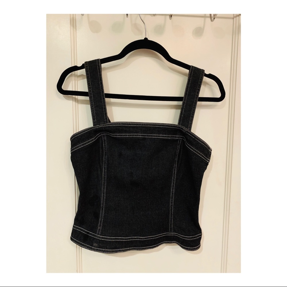 cute black Loft  tank!